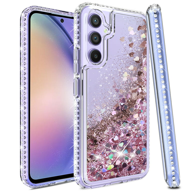 Tsuinz for Samsung Galaxy A54 5G Glitter Phone Case with Screen 