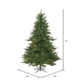 thumbnail image 3 of Vickerman 7.5' Mixed Country Pine Artificial Christmas Tree, Unlit, 3 of 5