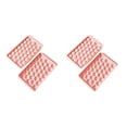 thumbnail image 2 of Bearachild Ice Cube Tray Molds Double Layer Icing Shaped Homemade DIY Cubes Kitchen PP Moulds Reusable Round Making Washable Maker Rosa 33 Rejillas 2piezas Bearachild CBP487925, 2 of 6