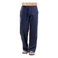 thumbnail image 4 of Pantalón De Algodón Y Lino Para Hombre, Playa, Yoga, 4 of 6