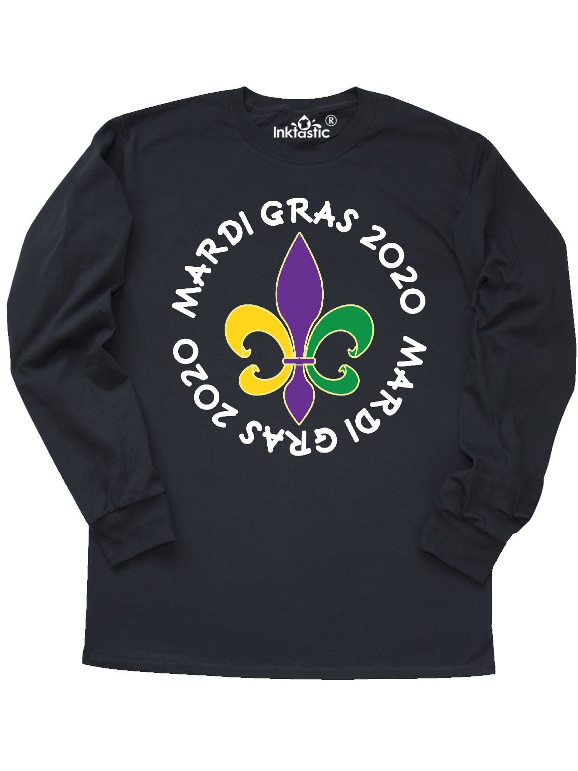 Fleur De Lis Boys Cotton Long Sleeve Tshirt