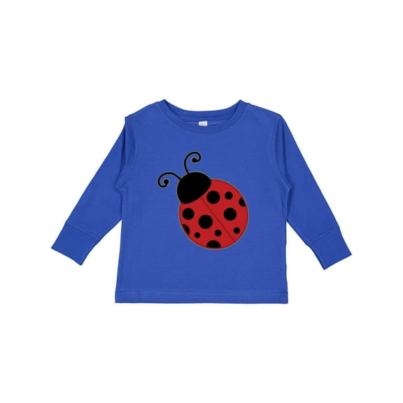 Inktastic Ladybug Boys or Girls Long Sleeve Toddler T-Shirt