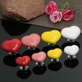 thumbnail image 2 of Tiradores para muebles Cateissary en forma DE corazón y pez Blanco Talla Grande, 2 of 6