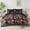 HeiSeFanHua, variant on Queen Comforter Set 3 Pieces with 2 Pillowcases Extremely Diverse Styles for Bedroom