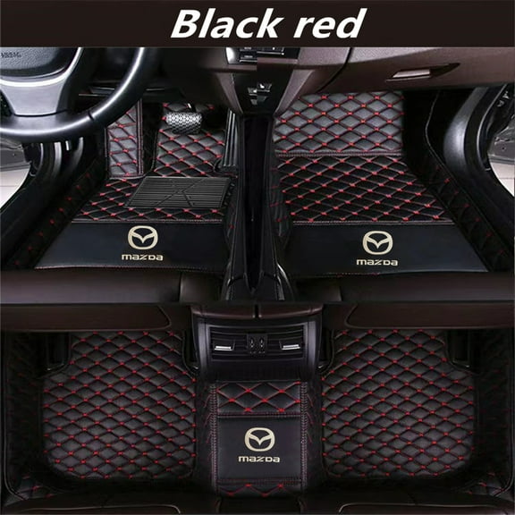QUUFAA Car Floor Mats Custom Fit For Mazda 6 2006-2021 Year Floor Liner Floor Mats Carpets Car pads Auto Mats
