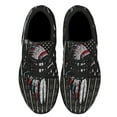 thumbnail image 2 of Native American flag Shoes Sneakers Black Size 11.5, 2 of 7