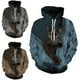 thumbnail image 2 of Sudadera con capucha con estampado 3D de gato lindo para hombres y mujeres, sudadera informal de manga larga con gráficos, chándal de gran tamaño, ropa de calle para hombres, 2 of 5
