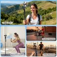 thumbnail image 4 of Auto Face Tracking Selfie Stick Tripod for iPhone with Light,360&Acirc;&deg; Rotation That Follows Your Movement, 70.9" Phone Camera Trip, 4 of 9