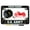 Black - Style 2, variant on [Officially Licensed Product] - Motorcycle Domed Custom-Made Personalized Metal License Plate Frame with U.S. Army Proud Parent Design - Black