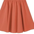 thumbnail image 5 of Vmvidoty Baby Girl Dress Kid Summer Sleeveless Beach Casual A-line Sundress Orange 120, 5 of 5