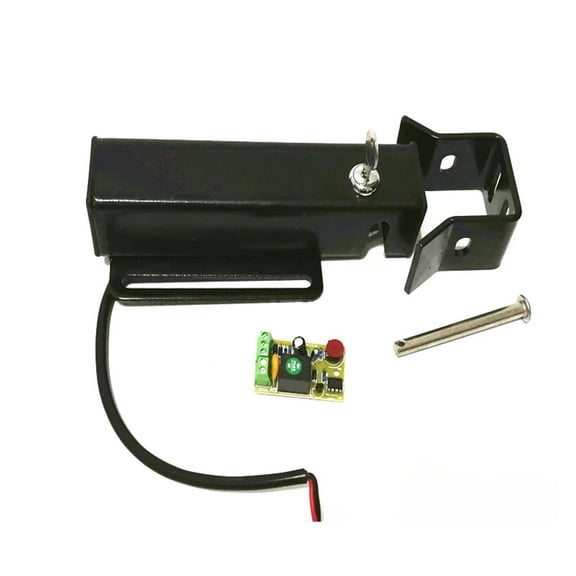 12v Electric Gate Opener Lock For Swing Gate Opener Linear Actuators Horizontal Mounting Compatible With Mighty Mule Aleko Motor ,Easy to Install