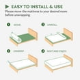 thumbnail image 5 of EGOHOME Ego Snoova 8 inch Full Size Mattress, Cooling Gel Memory Foam Mattress in a Box, Medium, 5 of 8