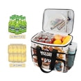 thumbnail image 2 of FORMRS Insulated Cooler Bag 24 Cans Capacity Soft Leakproof Lunch Box with Side Pockets, Autumn Day Pattern, 2 of 7
