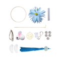 thumbnail image 3 of Mid Autumn Festival Lantern Making, DIY Flower Lantern Accessories, Portable Blue, 3 of 9