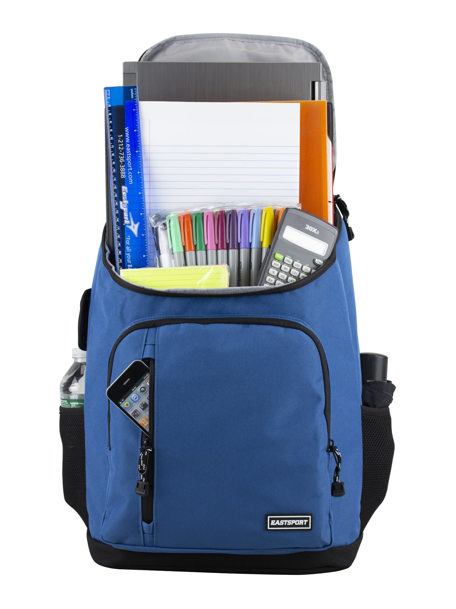 Eastsport Unisex Legend Laptop Backpack, Atlantic Blue