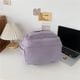 thumbnail image 4 of Mochila Mujer Gran Capacidad Niñas Mochilas Escolares Color Sólido para Deporte (Morado) Ehuebsd Para Estrenar, 4 of 9