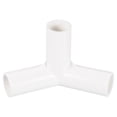 thumbnail image 1 of Conectores de codo Uxcell, adaptadores para accesorios de tuberías de agua de PVC para jardín y hogar 0.8" 1, 1 of 4