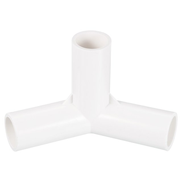 Conectores de codo Uxcell, adaptadores para accesorios de tuberías de agua de PVC para jardín y hogar 0.8" 1