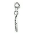 thumbnail image 2 of Sterling Silver Antiqued Survivor with Lobster Clasp Charm Female Adult, 2 of 3