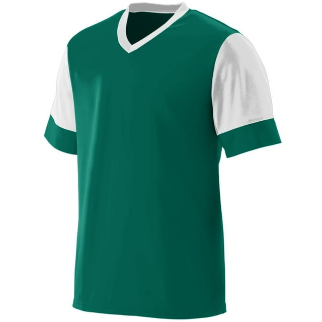 JERSEY RAYOS JUVENIL L VERDE OSCURO/BLANCO Augusta 1601