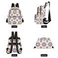thumbnail image 4 of FORMRS Mini Backpack Purse for Women Travel Daypack Casual Shoulder Bag, Blue Abstract Pattern, 4 of 7