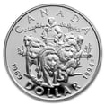 thumbnail image 2 of 1994 Canada Silver Dollar Proof (RCMP Sled-Dog Patrol w/OGP), 2 of 4