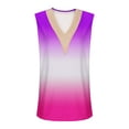 thumbnail image 4 of cfhntfmh Tank Tops for Women 2024 Plus Size Casual Print Sleeveless Comfy Shirts Soft Lace V Neck Lounge T-Shirts, 4 of 4