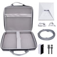 thumbnail image 1 of Bolsa De Almacenamiento De Cables, Protector Acolchado Accesorios Electrónicos Bolsa De Transporte Múltiples Compartimentos Impermeabilización A Prueba De Abrasión Para Viajes, 1 of 7