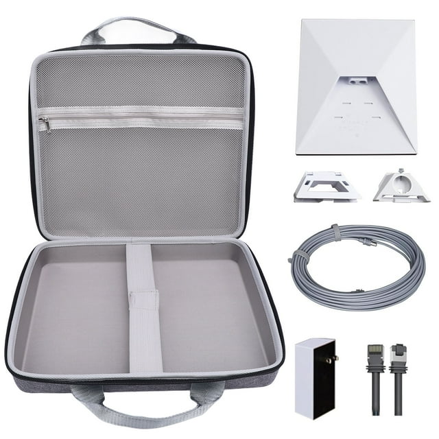 Bolsa De Almacenamiento De Cables, Protector Acolchado Accesorios Electrónicos Bolsa De Transporte Múltiples Compartimentos Impermeabilización A Prueba De Abrasión Para Viajes