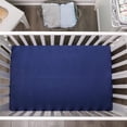 thumbnail image 6 of Everyday Kids 2 Pack Portable Crib Sheet - Grey/Navy, 6 of 10