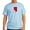 Light Blue, variant on - Referee Red Card Light T Shirt - Light T-Shirt - CP
