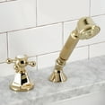 thumbnail image 3 of Kingston Brass KSK4302BXTR Transfer Valve Set For Roman Tub Filler, Polished Brass, 3 of 5