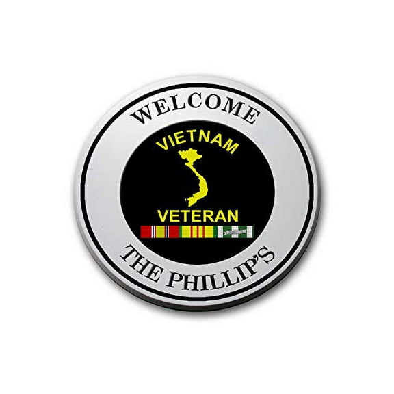 West Coast Curb-N-Sign Vietnam Veteran House Plaque