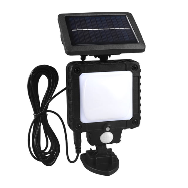 Lámpara de calle del sensor de la instalación fácil de la luz de la noche de la inducción solar para el garaje de la yarda JShteea El nuevo