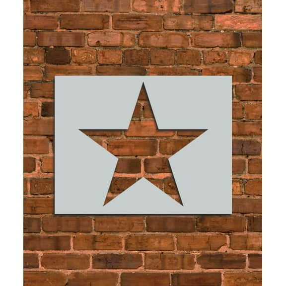 Star Shape Stencil