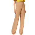 thumbnail image 1 of INC Pantalones de pierna ancha informales sólidos para mujer, beige, 6 de largo I-N-C Pierna ancha, 1 of 2
