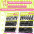 thumbnail image 2 of Kit de grupos de pestañas WiWiLINK 456 piezas, curva D, 12-18 mm, 2 of 8