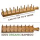 thumbnail image 5 of First Grade Bamboo Taco Tray and Appetizer Tray Stand Up Holds 8 Soft or Hard Shell Tacos Also for, 5 of 5