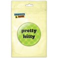 thumbnail image 1 of Pretty Kitty Pinback Button Pin Badge, 1 of 2