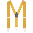 thumbnail image 2 of Buyless Fashion Adjustable Suspenders for Kids Toddlers Baby Elastic Solid Color 1 Inch - Y Back Design - 5102-Mustard-26, 2 of 8