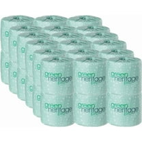Green Heritage, 2-Ply Toilet Paper, 500 Sheets per Roll, 36 Rolls