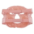 thumbnail image 2 of Cubierta facial con cuentas de gel para compresas frías y calientes, suave hinchazón, alivio del estrés, paquete de hielo para dormir, color rosa, 2 of 9