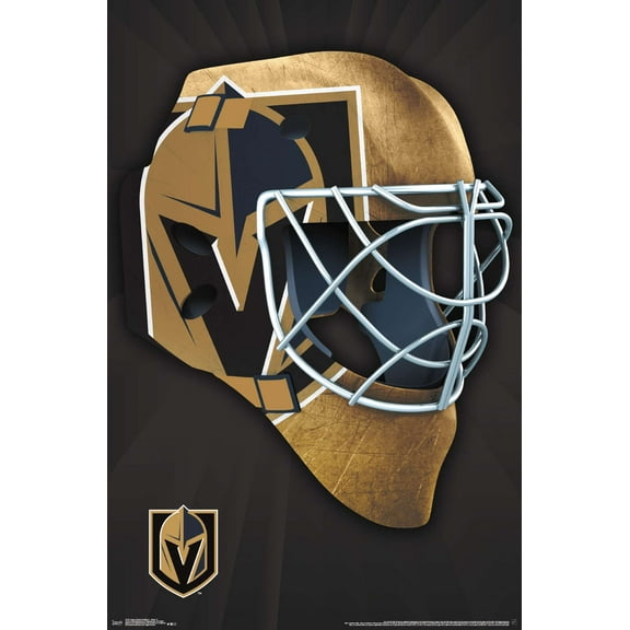 NHL Vegas Golden Knights - Mask 17 Wall Poster, 22.375" x 34"