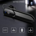 thumbnail image 3 of V19 Handsfree 4.2 Stereo Headset Single Dynamic Headphone Earphone with Microphone (Black), 3 of 4