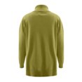 thumbnail image 5 of Women's Ribbed Tunic Sweater Oversized Turtleneck Long Sleeve Pullover (Dark Green, XL), 5 of 5