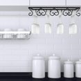 thumbnail image 4 of Baohd Wine Glass Holder Storage Hanger Organizer for Restaurant Shelf Kitchen Style A 1Set, 4 of 6