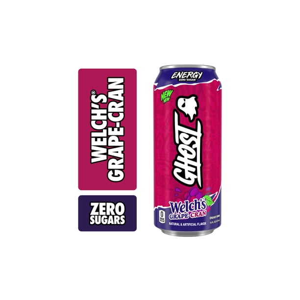 Ghost Grape-Cran Drink - Energy drinks for retail businesses