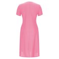 thumbnail image 4 of Robe d'Été Décontractée à Œillets pour Femmes, Robe Maxi Brodée Boho, Robe Longue Plissée, Vêtements Tendance pour Vacances à la Plage 2025, 4 of 6