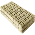 thumbnail image 1 of Rock Wool Cubes, 100 PCS Good Air Permeability Good Drainage Strong Water Absorption Light Texture, 1 of 5