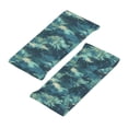thumbnail image 4 of Motion Adornment Sweatband 15 In Both Men And Women Can Stretch Breathable Soft Perspiration For Hiking Walking Running Exercise Realistic Forests Camouflage Pattern Conifer Paleturquoise_1, 4 of 8